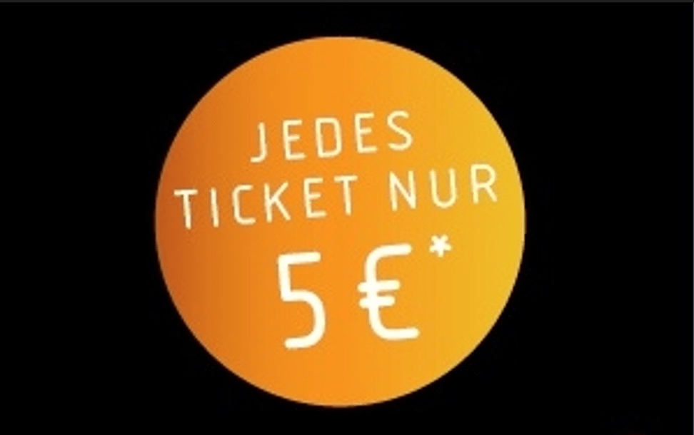 Jedes Ticket ab 5€